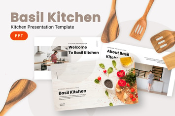 Basil - Kitchen Powerpoint Template