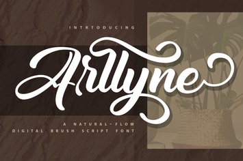 Arllyne Script Font