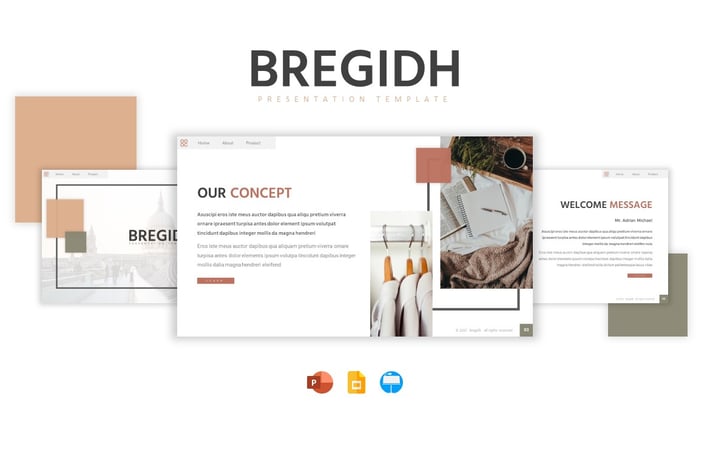 Bregidh - Presentation Template