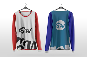 Hanging Longsleeve Mockup