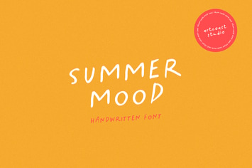 Summer Mood - Handwritten Font