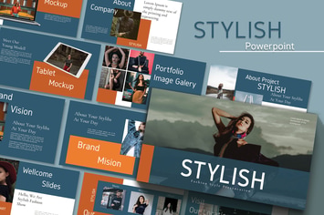 STYLISH - Fashion Powerpoint Template