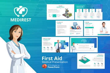 Medirest – First Aid Presentation Template