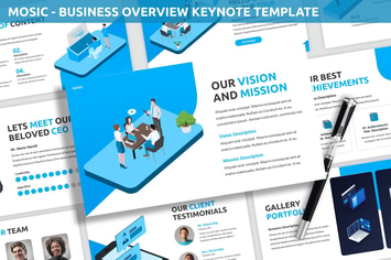 Mosic - Business Overview Keynote Template