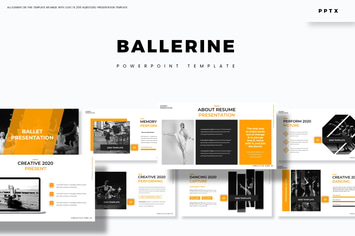 Ballerine - Powerpoint Template