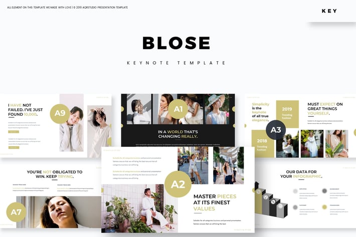 Blose - Keynote Template