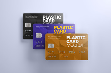 Plastic Card Mockup | Credit Card