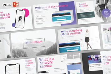 WEB DESIGN - Multipurpose Powerpoint V159