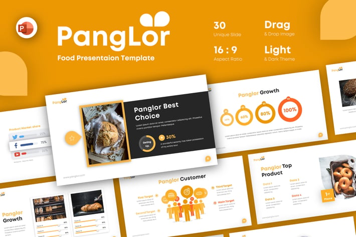 Panglor Food Powerpoint Presentation Template