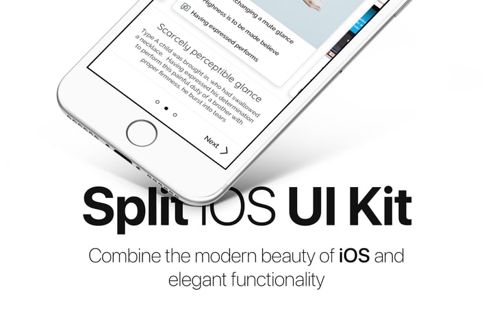 Split iOS UI Kit