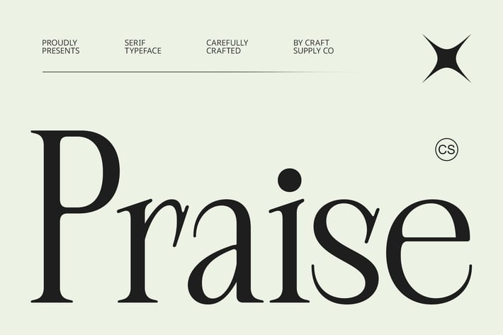 Praise – Elegant Font