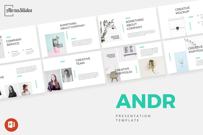 ANDR - Minimal Powerpoint Template
