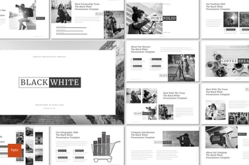 Black and White - Powerpoint Template