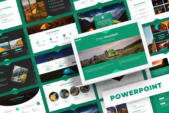 Camping - Powerpoint Template