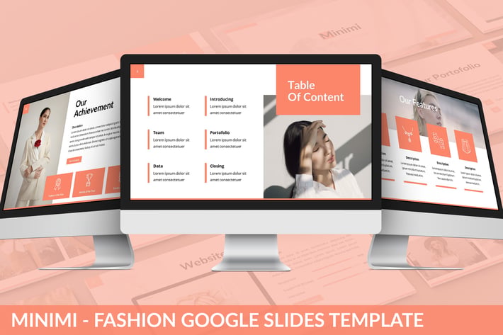 Minimi - Fashion Google Slides Template