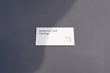Elegant Business Card Mockup