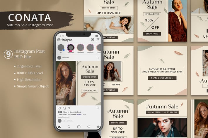 Conata - Autumn Sale Instagram Post