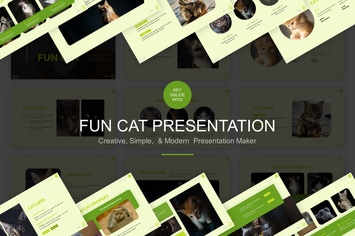 Fun Cat Presentation Template