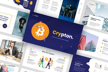 Crypton - Cryptocurrency Keynote Template