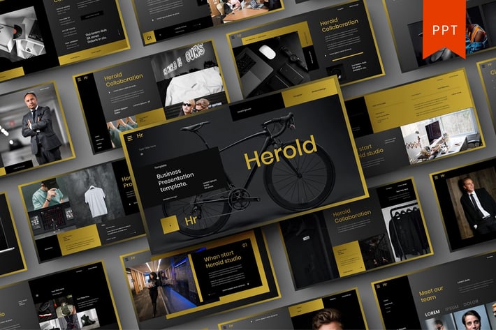 Herold – Business PowerPoint Template