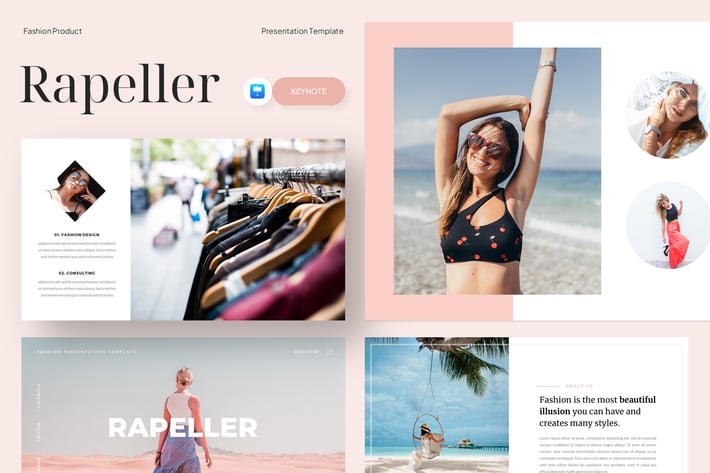 Rapeller-Fashion Keynote Template