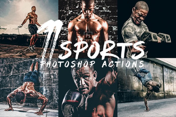 HDR Sports Photoshop Actions
