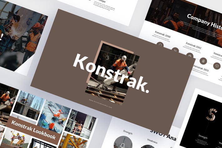 Konstrak - Project Engineer Powerpoint Template 