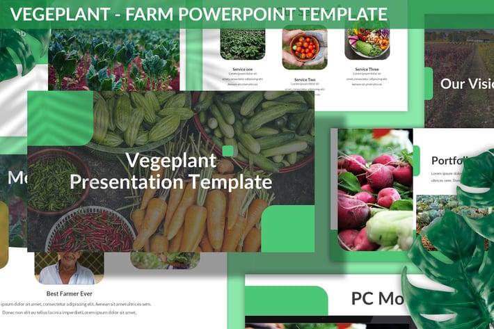 Vegeplant - Farm Powerpoint Template