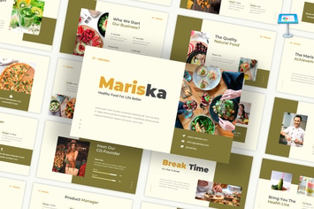 Mariska - Healthy Food Keynote Template