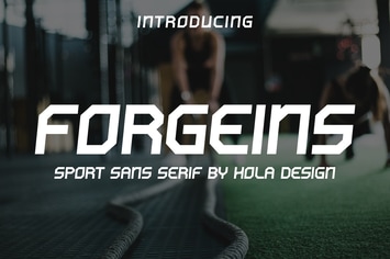 Forgeins Sport Sans Serif 