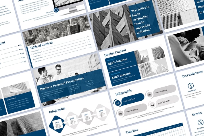 Blue Proposal Presentation