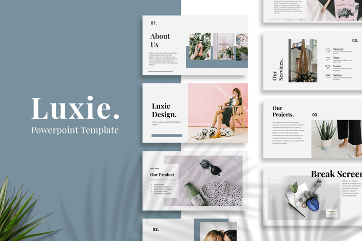 Luxie - Powerpoint Template