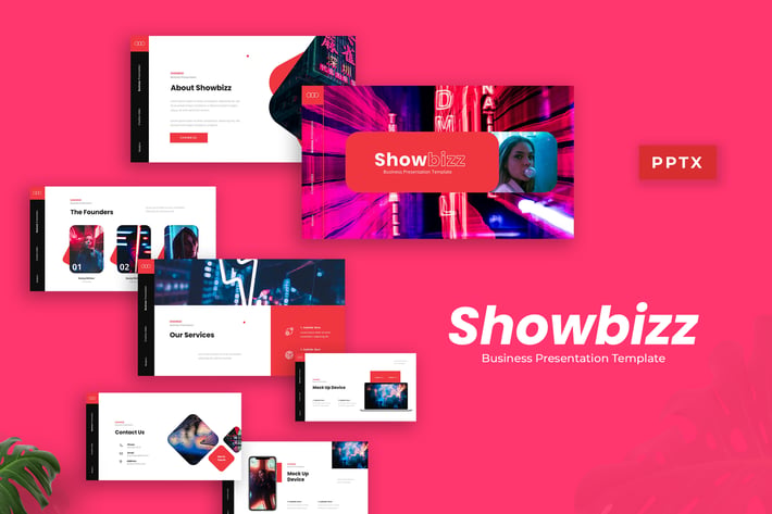 Showbizz - Business Presentation Template