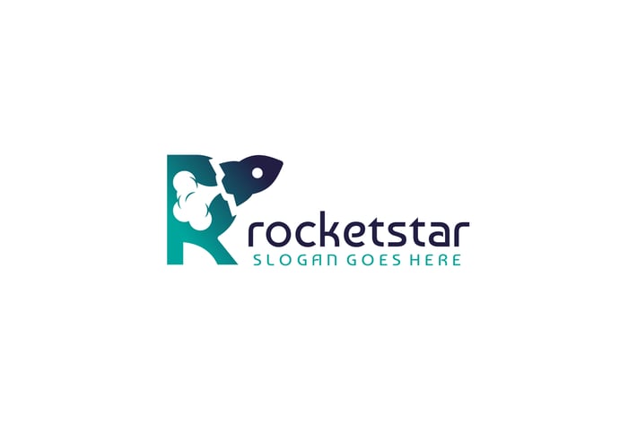 Rocket-Letter R Logo