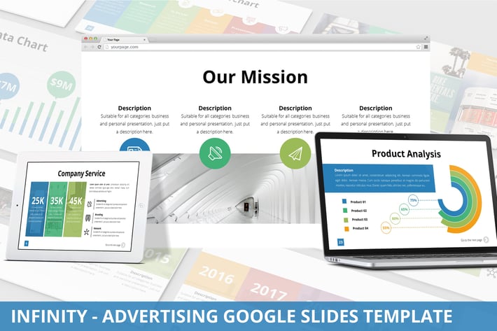 Infinity - Advertising Google Slides Template
