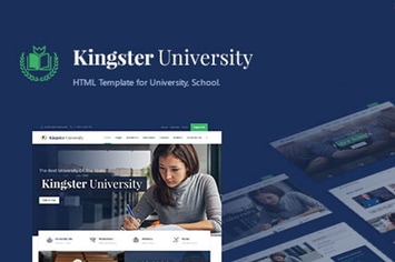 Kingster - Education HTML Template