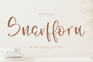 Snerffora Modern Handwritten Font