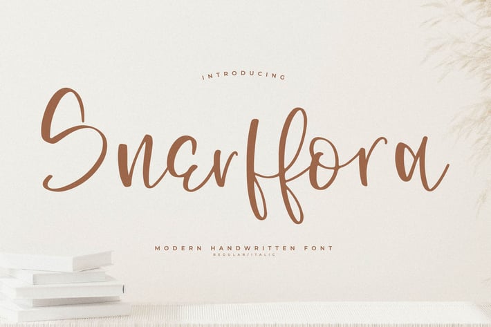 Snerffora Modern Handwritten Font