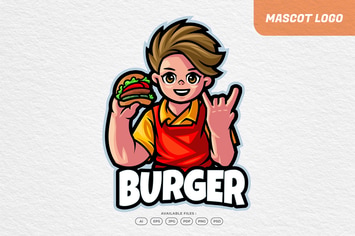 Burger Food Logo