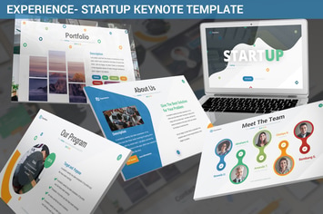Experience - Startup Keynote Template