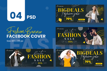Fashion Facebook Cover Template