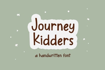 Journey Kidders Child Display Font