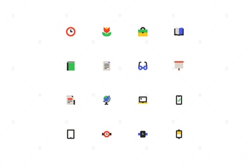 Business and education - material design icons set