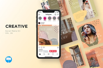 Creative Social Media Kit Vol. 05 - Keynote