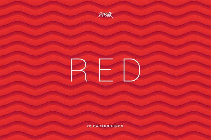 Red | Soft Abstract Wavy Backgrounds