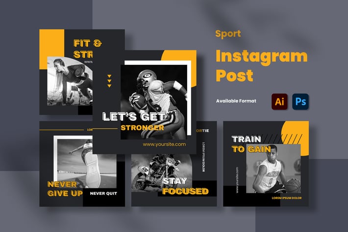 Sport Instagram Post