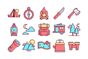 Adventure Camp Graphic Set