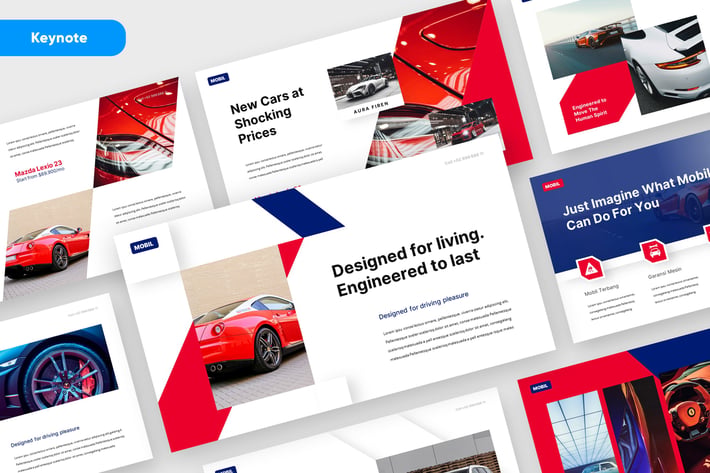 MOBIL - Automotive Keynote Template