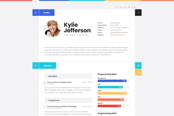  ShiftCV - Blog \ Resume \ Portfolio \ WordPress 
