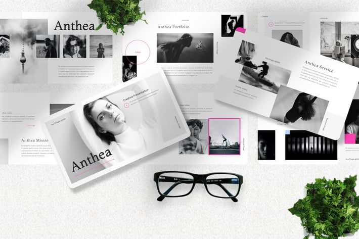 Anthea  - Influencer Powerpoint Template